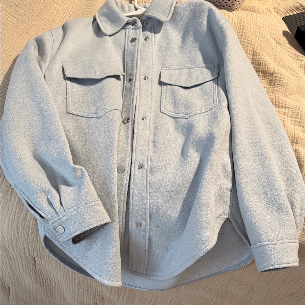 Abercrombie & Fitch Light Blue Jacket